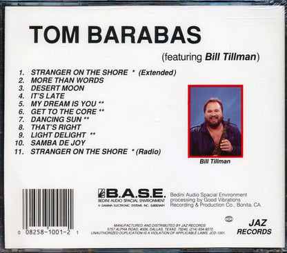 Tom Barabas, Bill Tillman - Tom Barabas Featuring Bill Tillman [New CD]