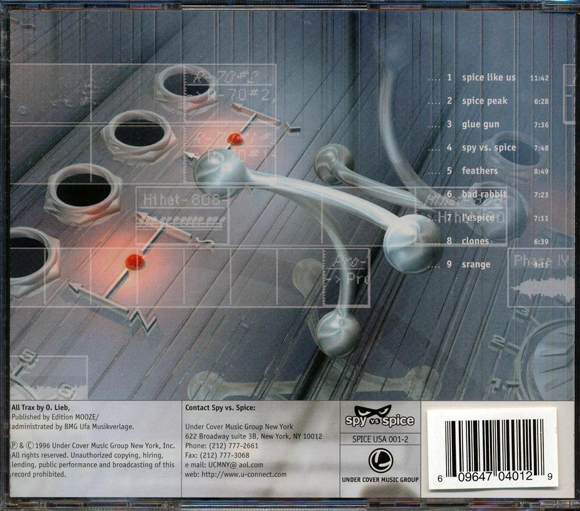 Spice Lab - Spy Vs. Spice [New CD]