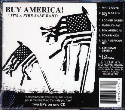 Madasnasa & The Jakats Of Jive - White Guys + Buy America [New CD]
