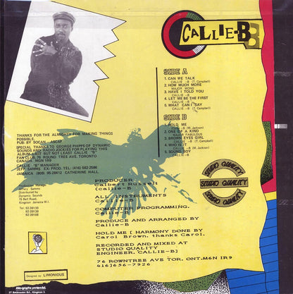 Callie B - Callie B (Jamaica press) (orig. press) [New Vinyl LP]