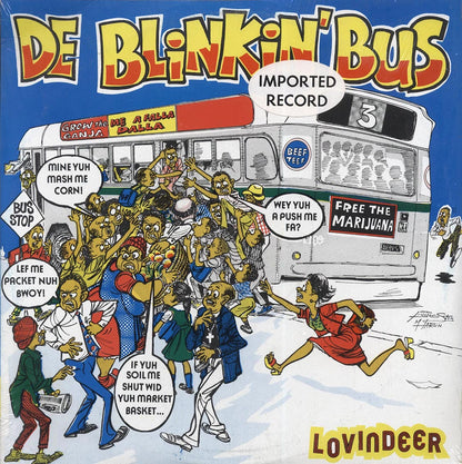 Lovindeer - De Blinkin' Bus (Jamaica press) (orig. press) [New Vinyl LP]