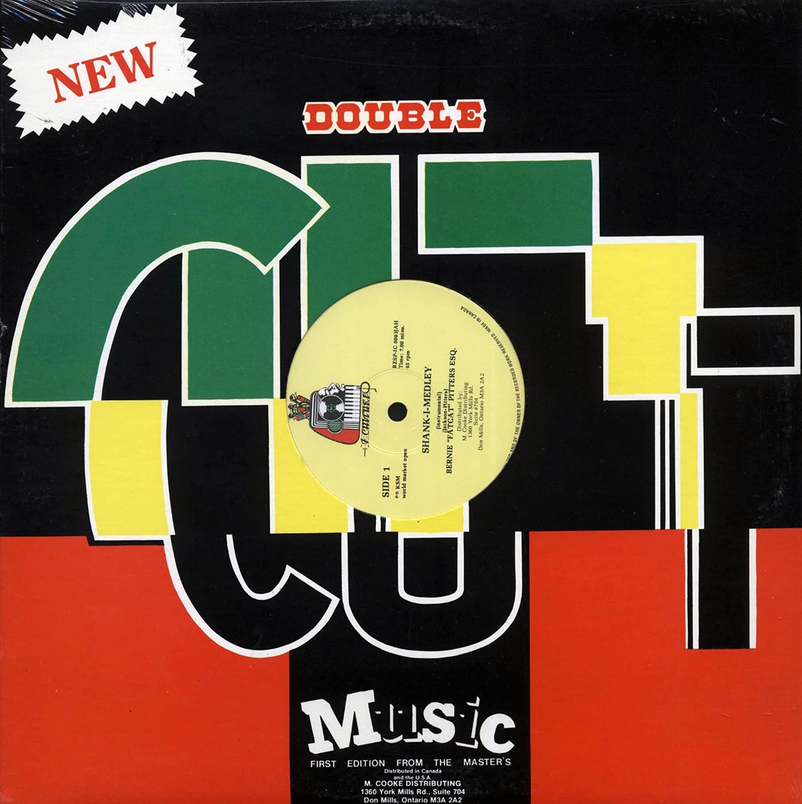 Bernie Pitters - Shank-I-Medley  /  R Zee Jackson - Solomon; Papa Symbolic - Lovelorn (orig. press) [New Vinyl Record 12" Single]