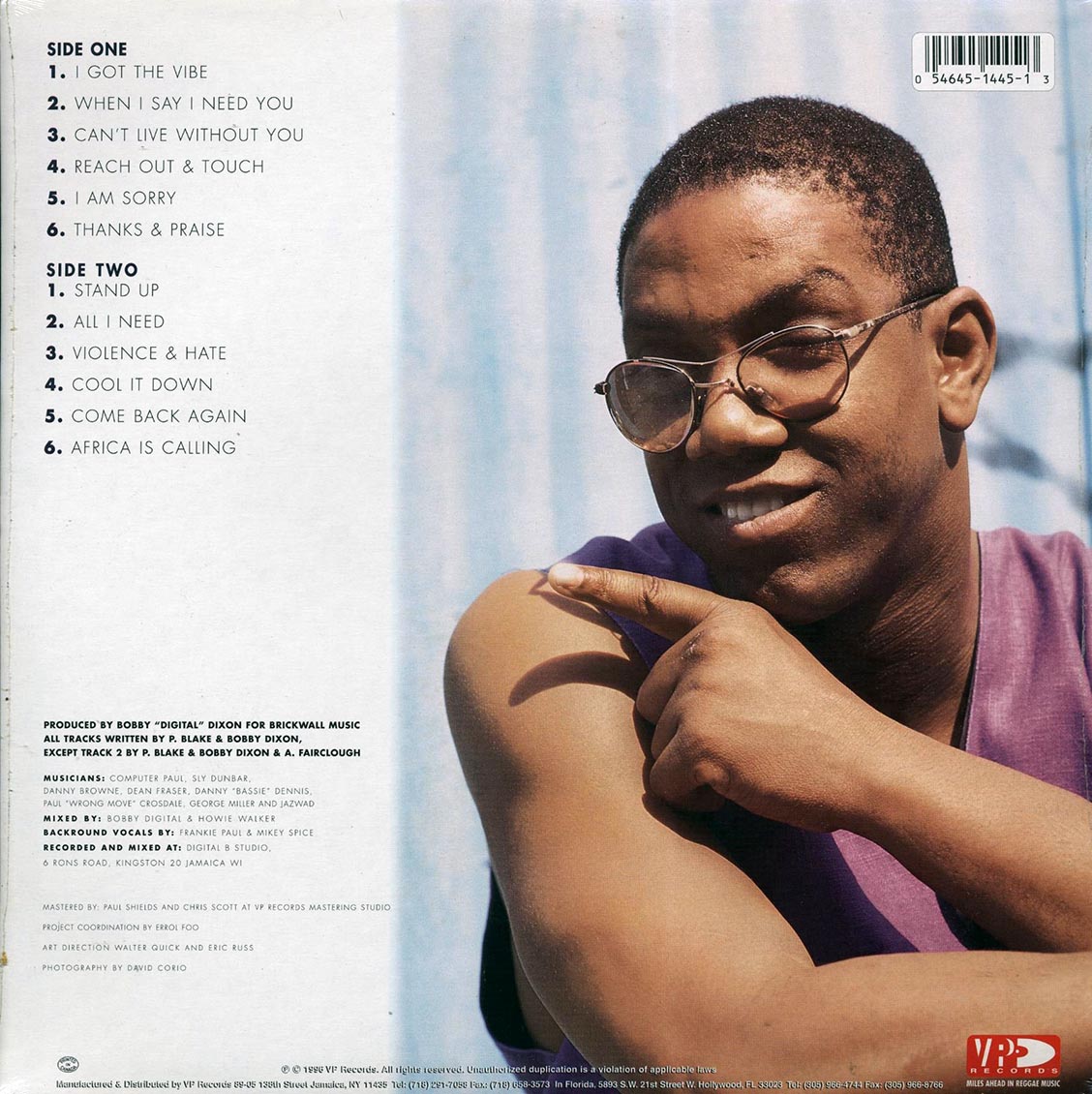 Frankie Paul - Come Back Again (orig. press) [New Vinyl LP]