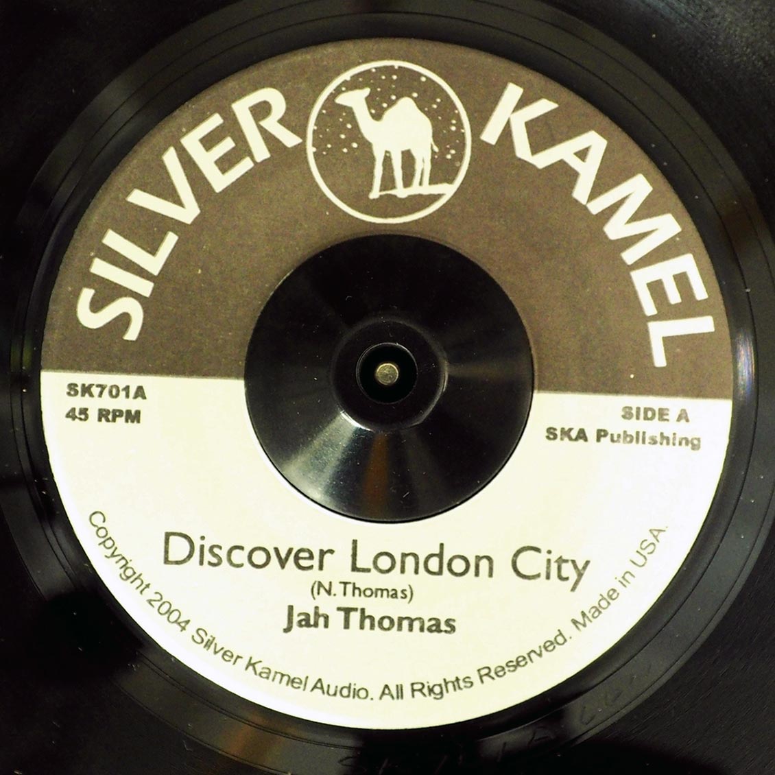 Jah Thomas - Discover London City  /  Dub Version (rhythm: "Under Mi Sensi/African Beat") [New] [New Vinyl 7"]