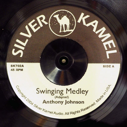 Anthony Johnson - Swinging Medley  /  Instrumental (rhythm: "Under Mi Sensi/African Beat") [New Vinyl 7"]