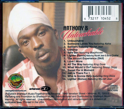 Anthony B - Untouchable [New CD]