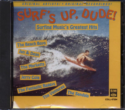 Beach Boys, Ventures, Jan & Dean, Etc. - Surf's Up Dude: Surfing Music's Greatest Hits [New CD]