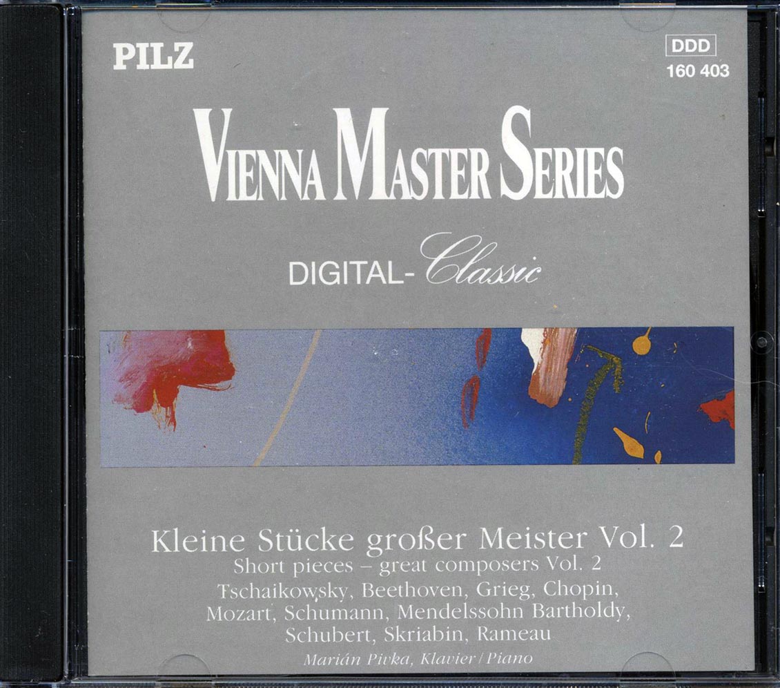 Marian Pivka - Short Pieces: Great Composers Volume 2 [New CD]