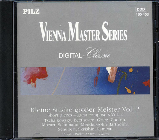 Marian Pivka - Short Pieces: Great Composers Volume 2 [New CD]
