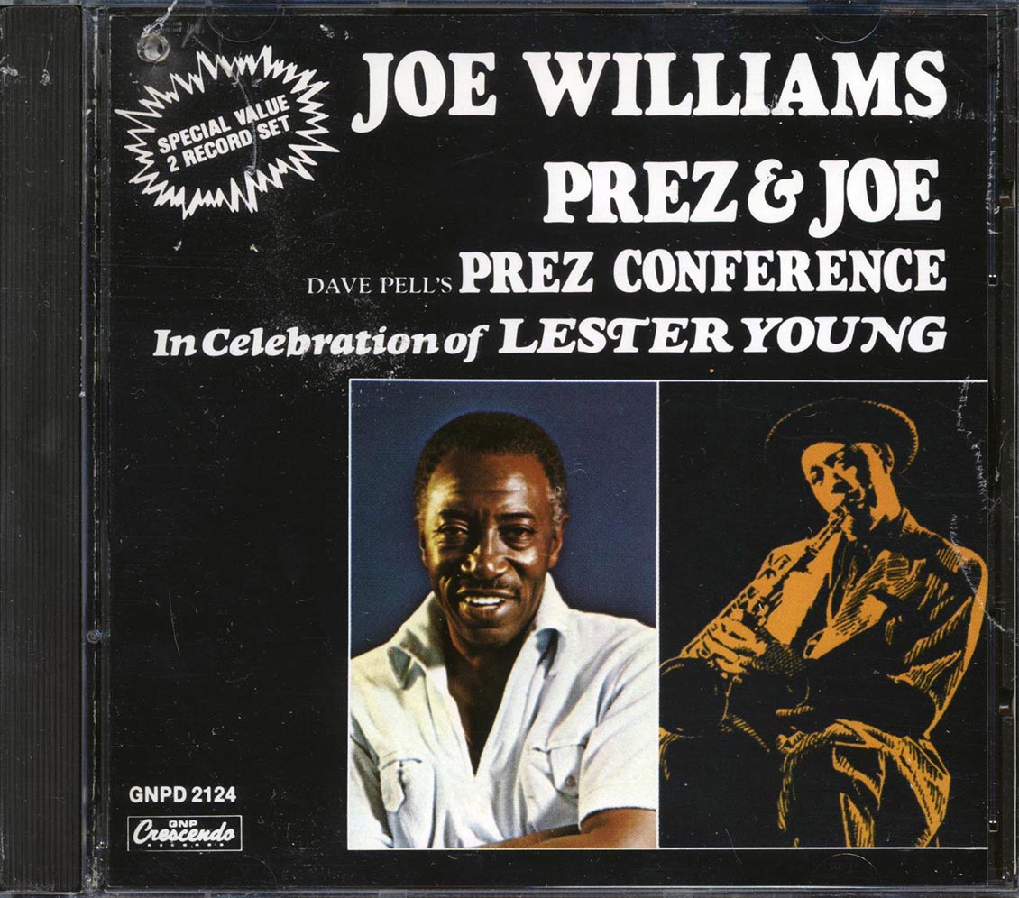 Joe Williams, Prez & Joe - Dave Pell's Prez Conference In Celebration Of Lester Young [New CD]