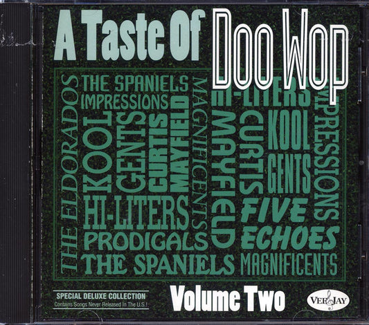Five Echoes, The Spaniels, Magnificents, Etc. - A Taste Of Doo Wop Volume 2 [New CD]