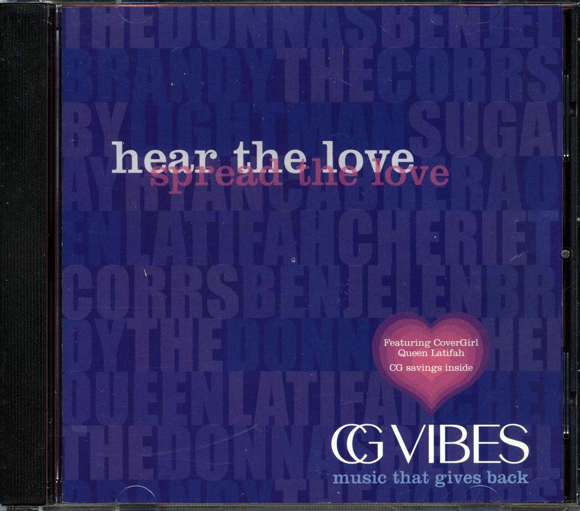 Queen Latifah, Brandy, Cherie, Etc. - Covergirl Presents CGVibes: Hear The Love, Spread The Love [New CD]