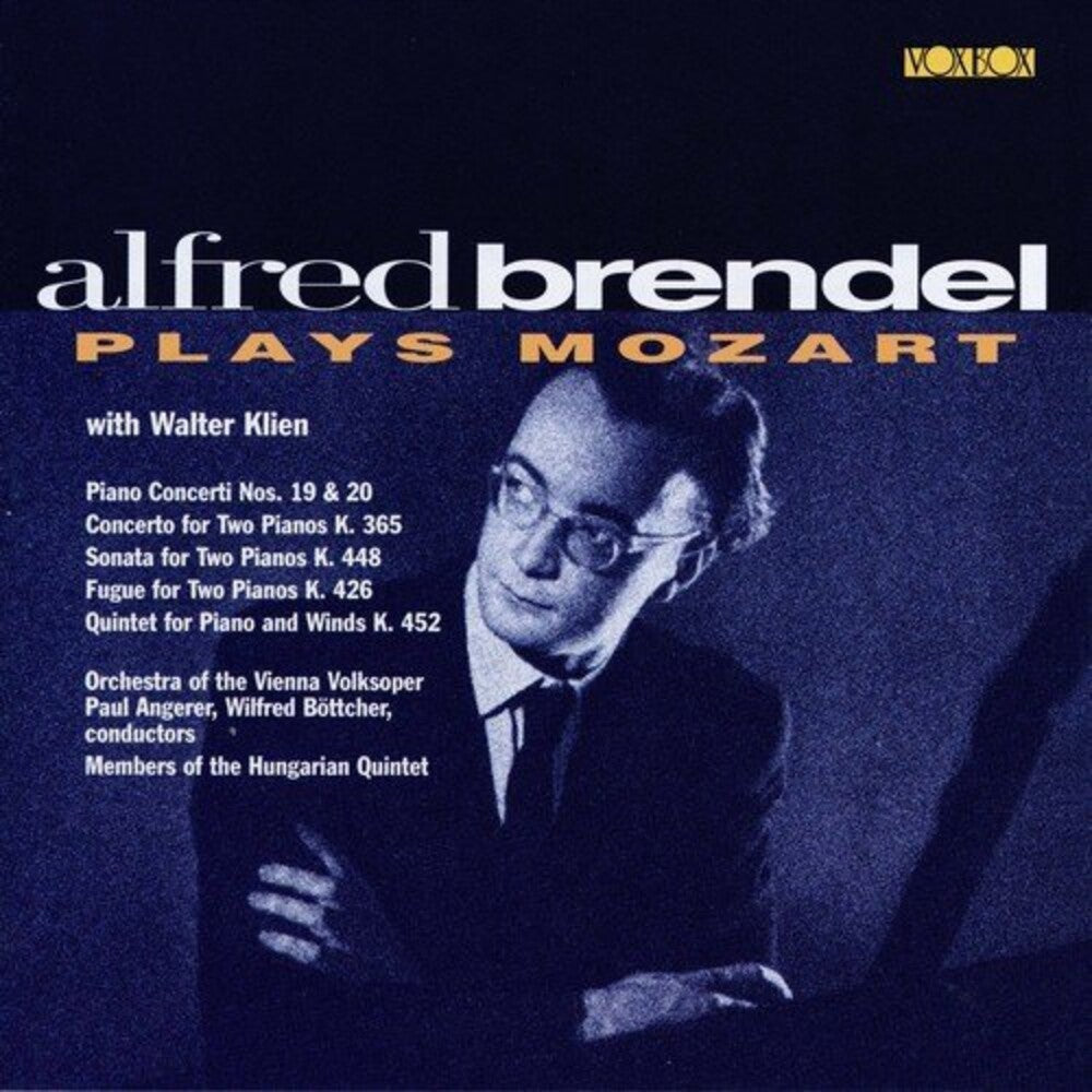 Alfred Brendel - Piano Concertos 19 & 20 / Works for 2 Pianos [2 CD]