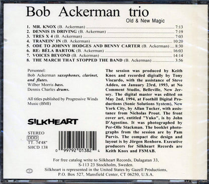 Bob Ackerman Trio - Old And New Magic [New CD]
