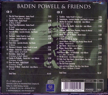 Baden Powell, Laurindo Almeida, Bud Shank, Charlie Bird, Etc. - Baden Powell & Friends: Millennium Collection (27 tracks) (2xCD) [New CD]