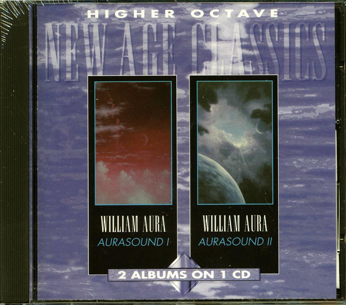 William Aura - Aurasound 1 + Aurasound 2 (2 albums on 1 CD) [New CD]