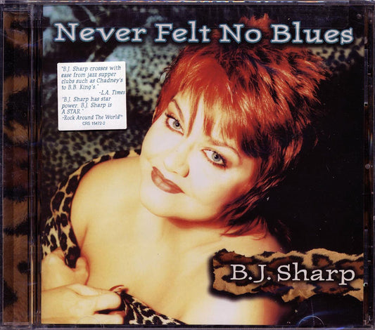 BJ Sharp - Never Felt No Blues [New CD]