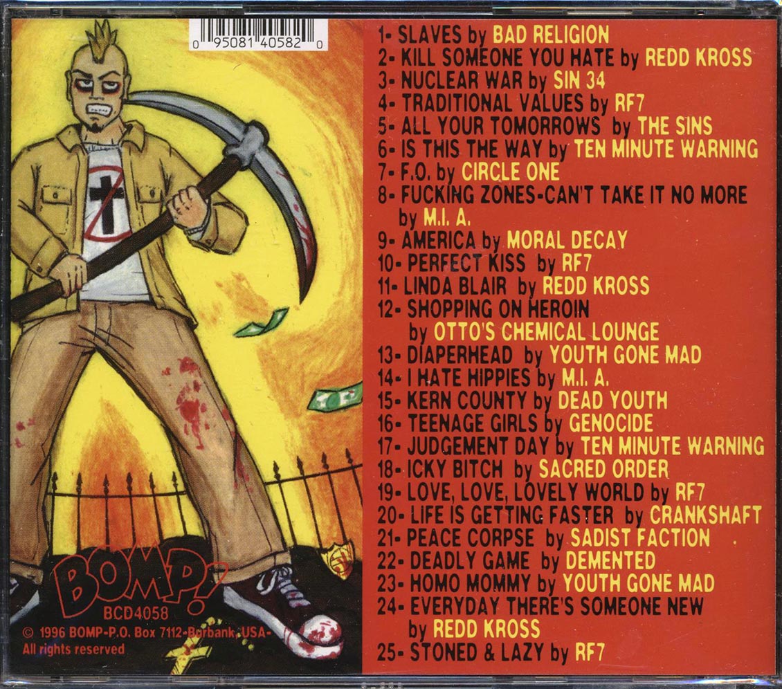 Bad Religion, Sin 34, Redd Kross, Etc. - Buried Alive Volume 2 [New CD]
