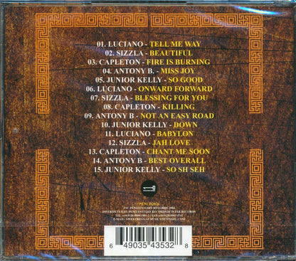 Capleton, Luciano, Sizzla, Jr. Kelly, Anthony B - Five Disciples Part 3 [New CD]