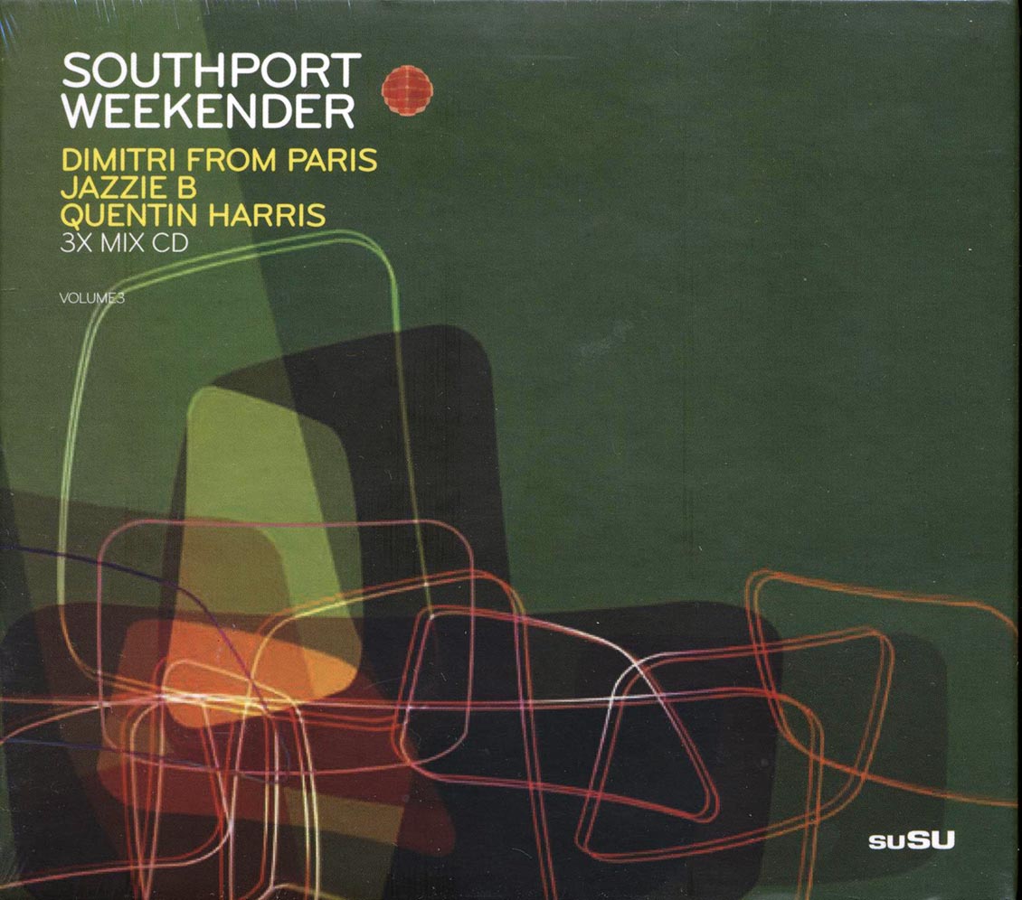 Dimitri From Paris, Jazzie B, Quentin Harris - Southport Weekender Volume 3 (45 tracks) (3xCD) (deluxe 4-fold digipak) [New CD]