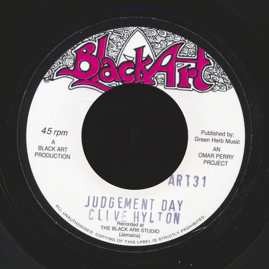 Clive Hylton - Judgement Day  /  The Upsetters - Wild Judged Dub [New] [New Vinyl 7"]