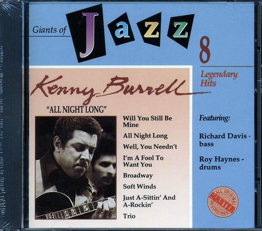 Kenny Burrell - All Night Long [New CD]