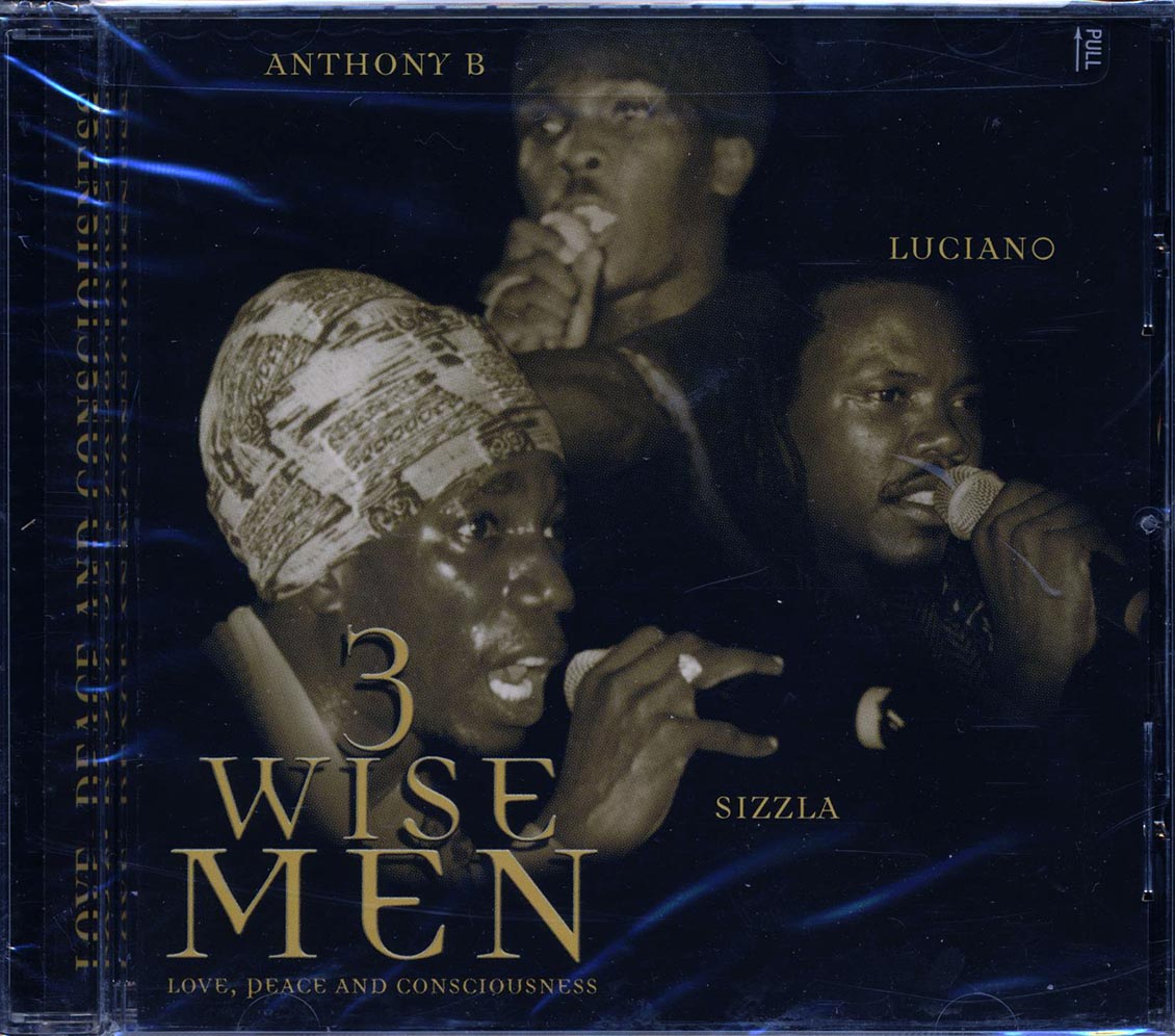 Anthony B, Sizzla, Luciano - 3 Wise Men: Love, Peace And Consciousness [New]