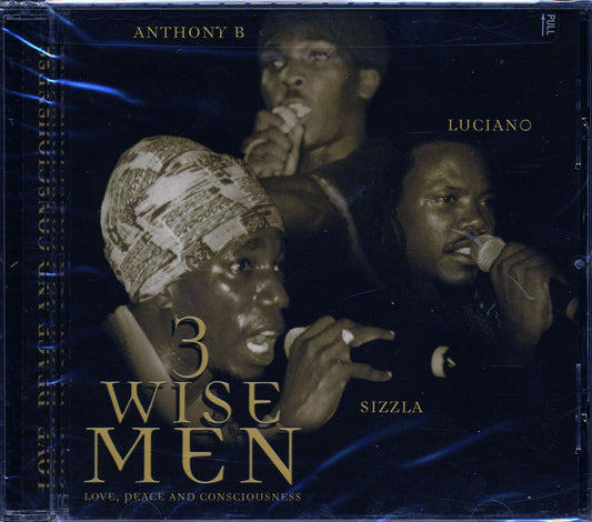 Anthony B, Sizzla, Luciano - 3 Wise Men: Love, Peace And Consciousness [New]