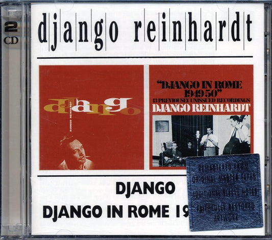 Django Reinhardt - Django + Django In Rome 1949-1950 (2 albums on 2 CDs) (27 tracks) (remastered) [New CD]