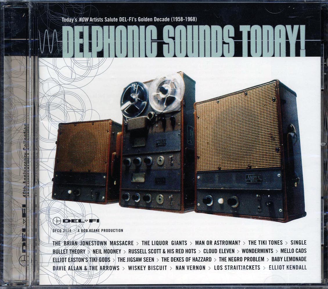The Liquor Giants, Brian Jonestown Massacre, Tiki Tones, Etc. - Delphonic Sounds Today [New CD]