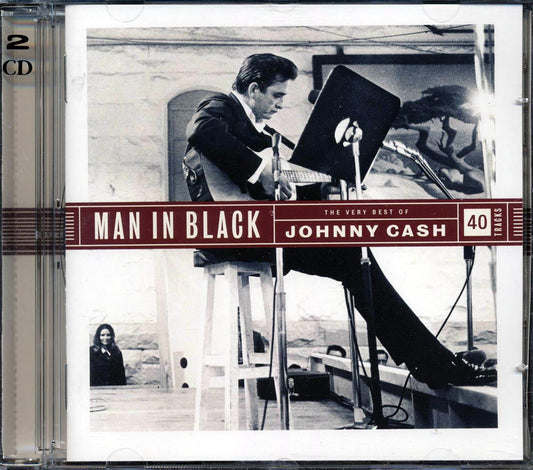 Johnny Cash - Man In Black (40 tracks) (2xCD) [New CD]