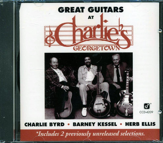Charlie Byrd, Barney Kessel, Herb Ellis - Great Guitars At Charlie's Georgetown [New CD]