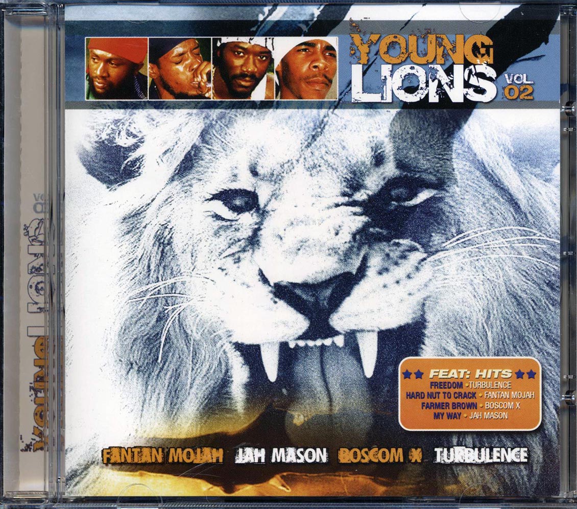 Turbulence, Jah Mason, Fantan Mojah, Bascom X - Young Lions Volume 2 [New CD]
