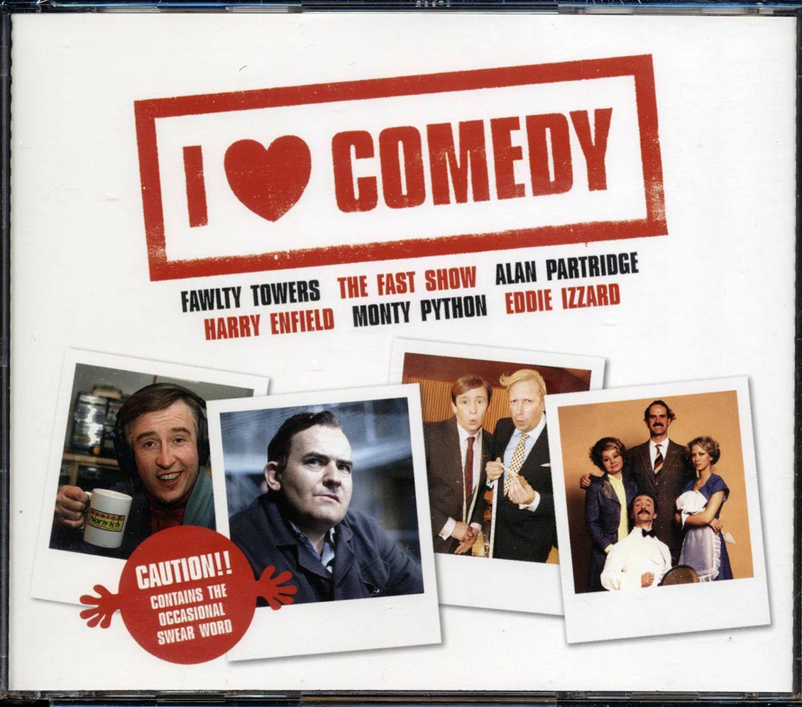 Harry Enfield & Chums, The Fast Show, Eddie Lizzard, Etc. - I Love Comedy (62 tracks) (3xCD) [New CD]