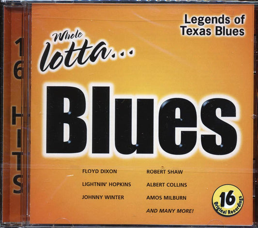 Floyd Dixon, Lightnin' Hopkins, Johnny Winter, Etc. - Legends Of Texas Blues: Whole Lotta Blues [New CD]