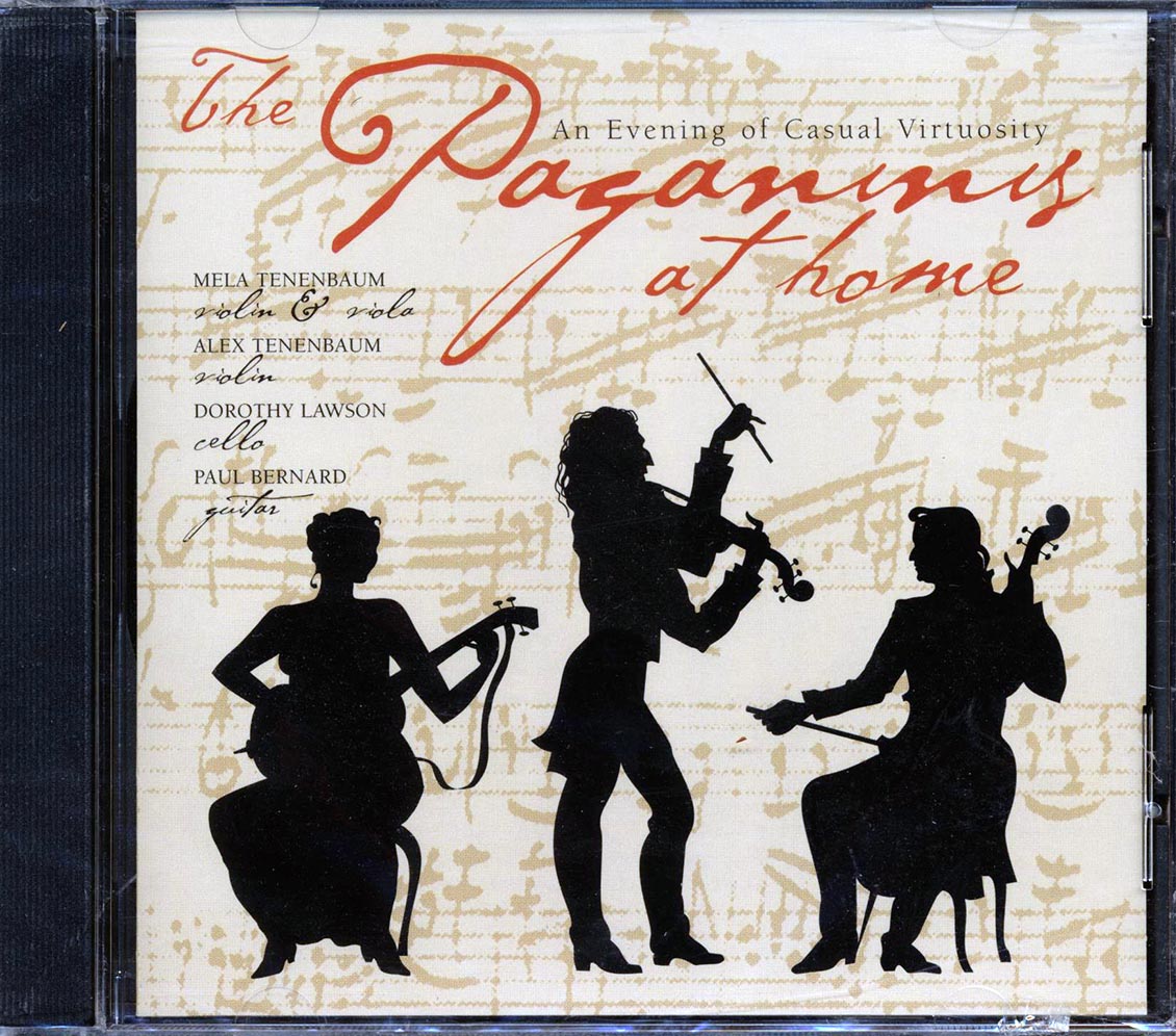 Mela Tenenbaum, Alex Tenenbaum, Dorothy Lawson, Paul Bernard, Paganini - The Paganinis At Home [New CD]