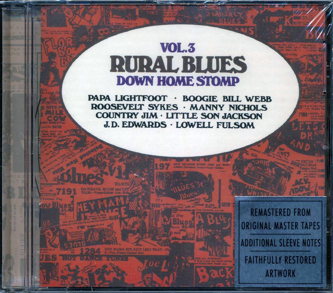 Papa Lightfoot, Boogie Bill Webb, JD Edwards, Etc. - Rural Blues Volume 3: Down Home Stomp (remastered) [New CD]