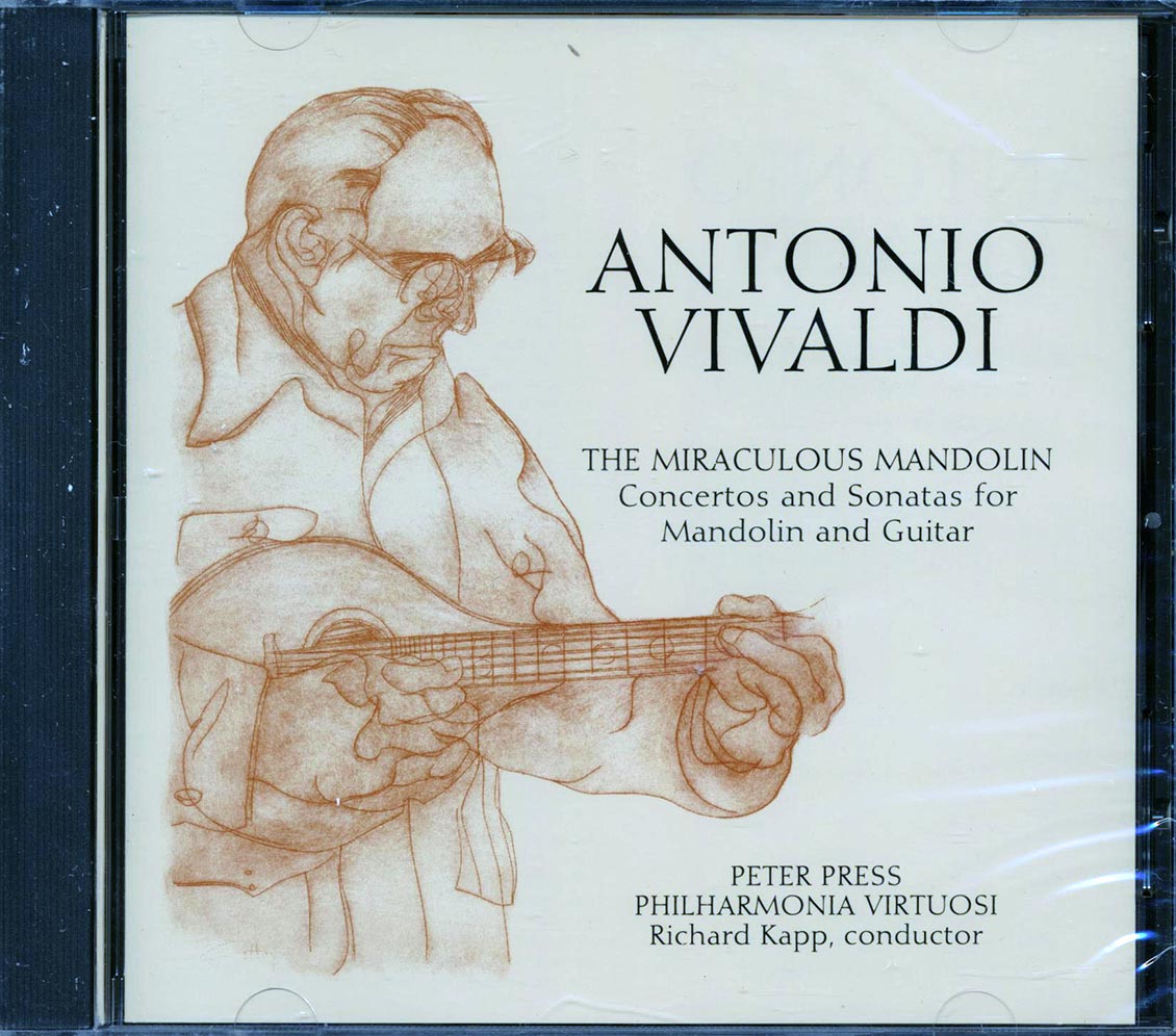 Vivaldi, Peter Press, Philharmonia Virtuosi, Richard Kapp - The Miraculous Mandolin: Concertos And Sonatas For Mandolin And Guitar [New CD]