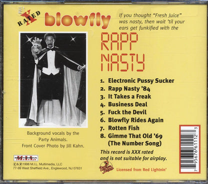 Blowfly - Rapp Nasty [New CD]