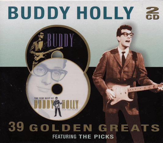 Buddy Holly - 39 Golden Greats Featuring The Picks (39 tracks) (2xCD) [New CD]