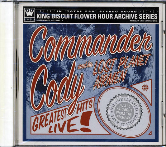 Commander Cody & The Lost Planet Airmen - Greatest Hits Live [New CD]