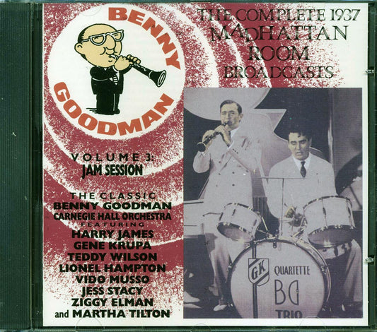 Benny Goodman - The Complete 1937 Madhattan Room Broadcasts Volume 3: Jam Session (20 tracks) [New CD]