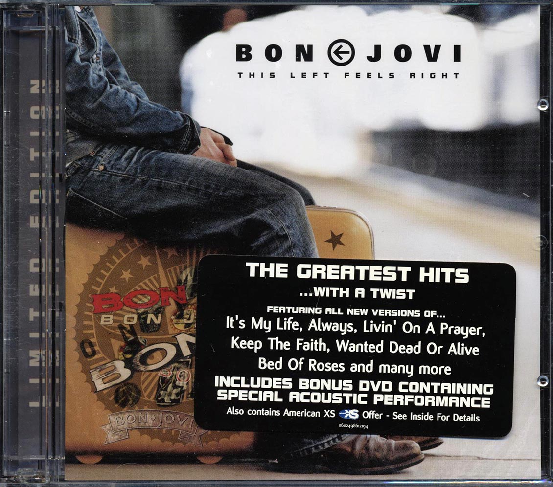 Bon Jovi - This Left Feels Right (ltd. ed.) (incl. DVD) [New CD]