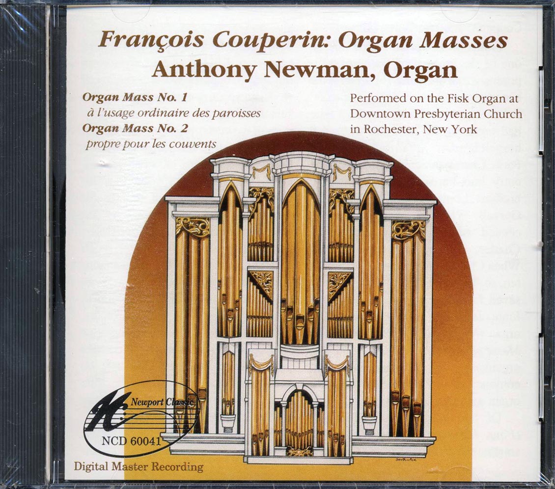 Francois Couperin, Anthony Newman - Francois Couperin: The Two Organ Masses [New CD]