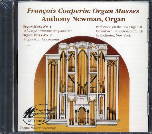 Francois Couperin, Anthony Newman - Francois Couperin: The Two Organ Masses [New CD]