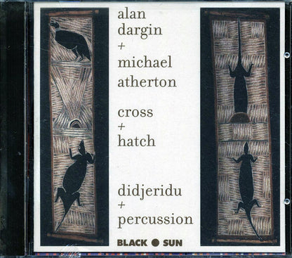 Alan Dargin + Michael Atherton - Cross + Hatch (Didjeridu + Percussion) [1997 New CD]