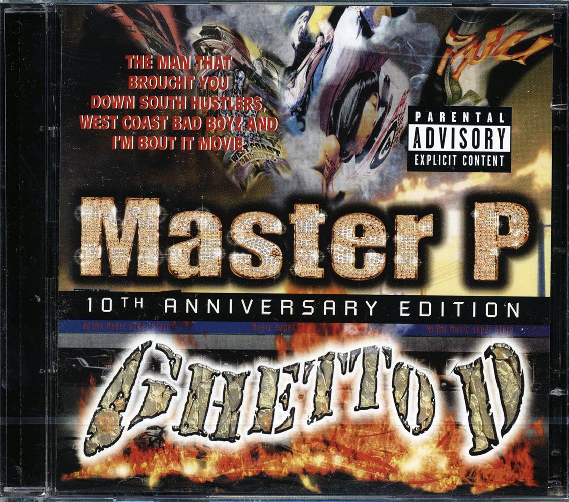 Master P - Ghetto D: 10th Anniversary Edition (23 tracks) (2xCD) [New] [New CD]