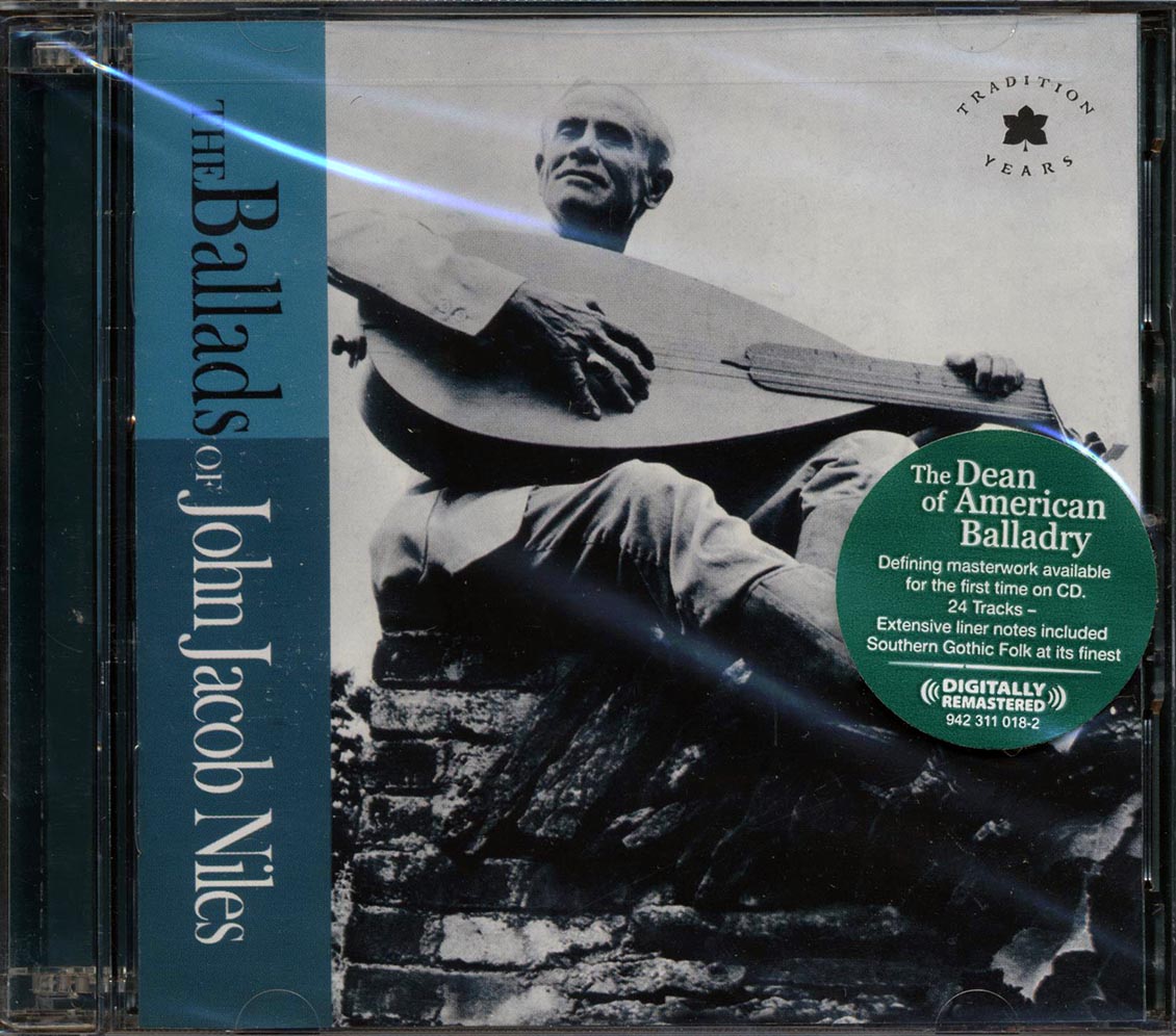 John Jacob Niles - The Ballads Of John Jacob Niles (24 tracks) (2xCD) (incl. large booklet) (remastered) [New CD]