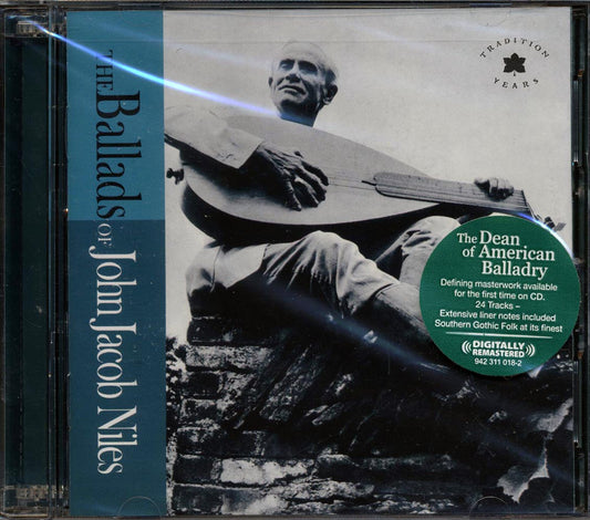 John Jacob Niles - The Ballads Of John Jacob Niles (24 tracks) (2xCD) (incl. large booklet) (remastered) [New CD]