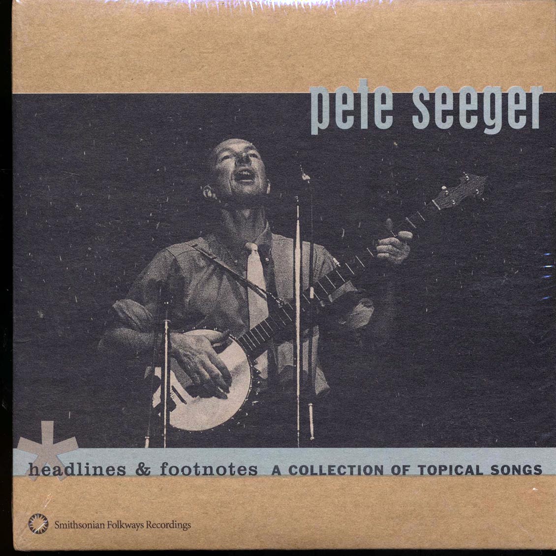 Pete Seeger - Headlines & Footnotes: A Collection Of Topical Songs (deluxe mini-LP slipsleeve edition) [New CD]
